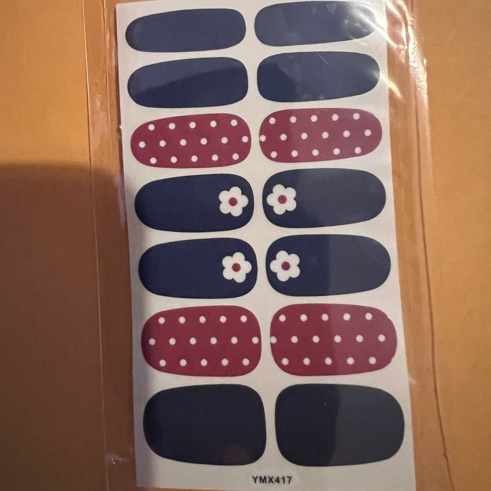 Beautiful nail wraps/stickers YMX417